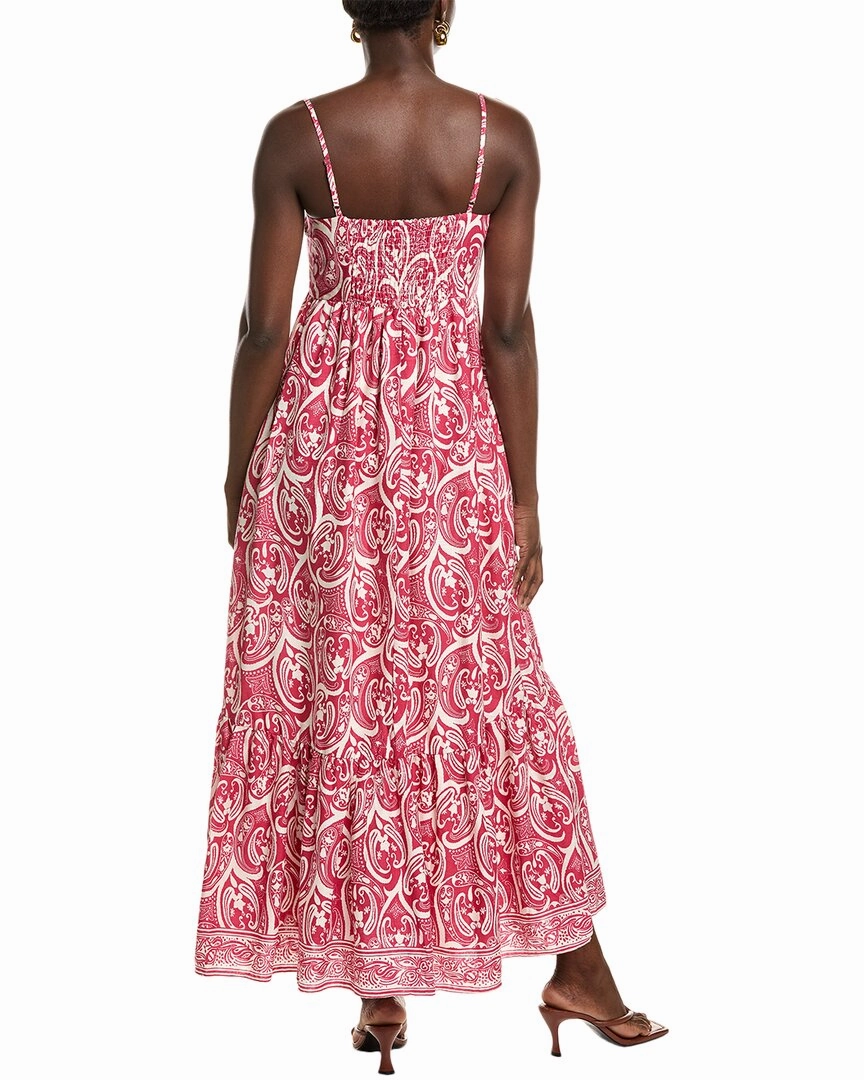 1.STATE Linen-Blend Maxi Dress