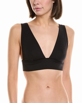 A.L.C Cora Bikini Top Swim Womens - ruffle swimwear best price