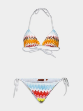 Abstract-Print Bikini Set Swim Womens clearance sale