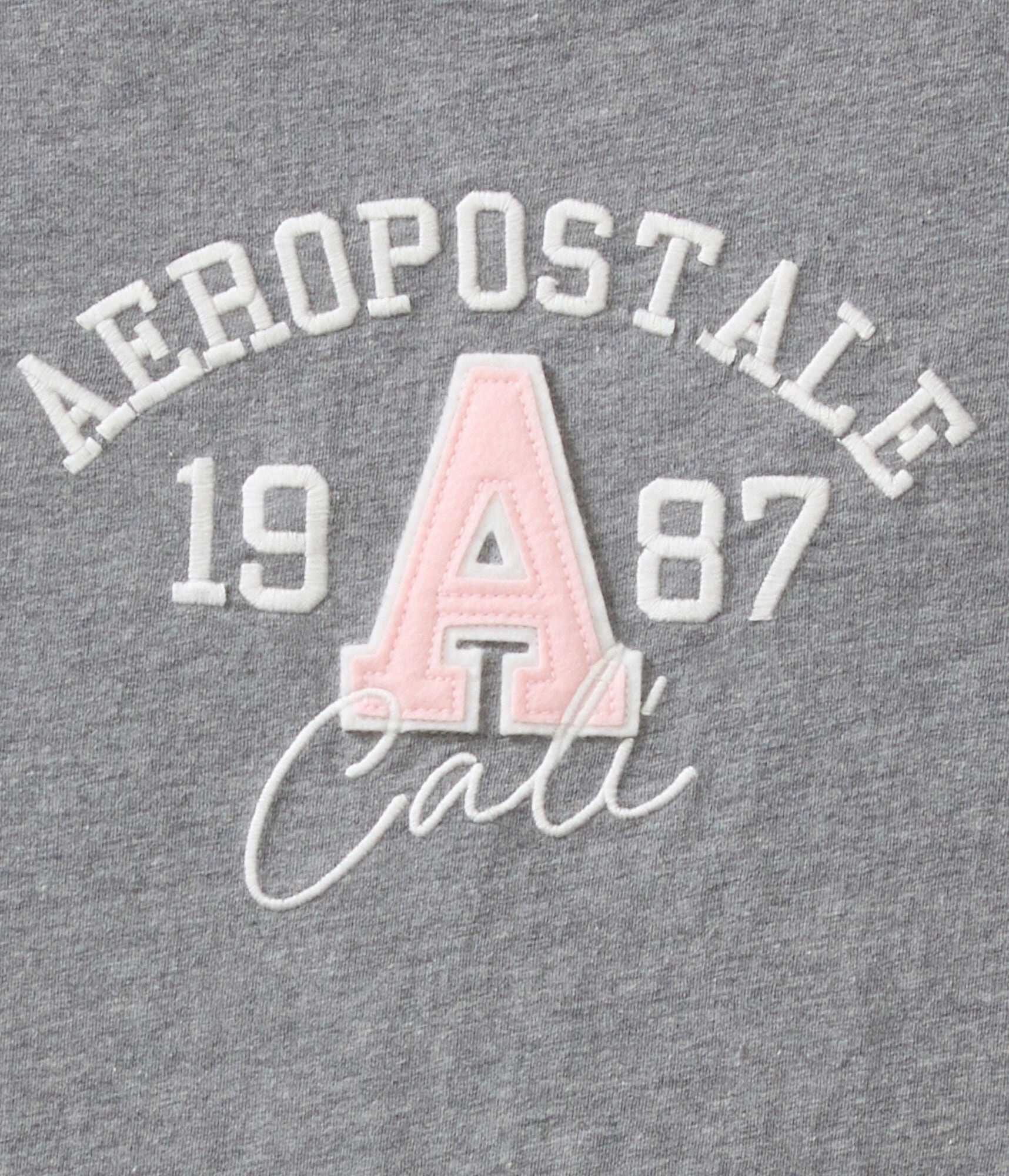 Aeropostale 1987 Cali Appliqu Graphic Tee