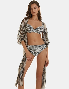 Africa Midi Beach Shirt - Animal Roidal - Roidal activewear best price