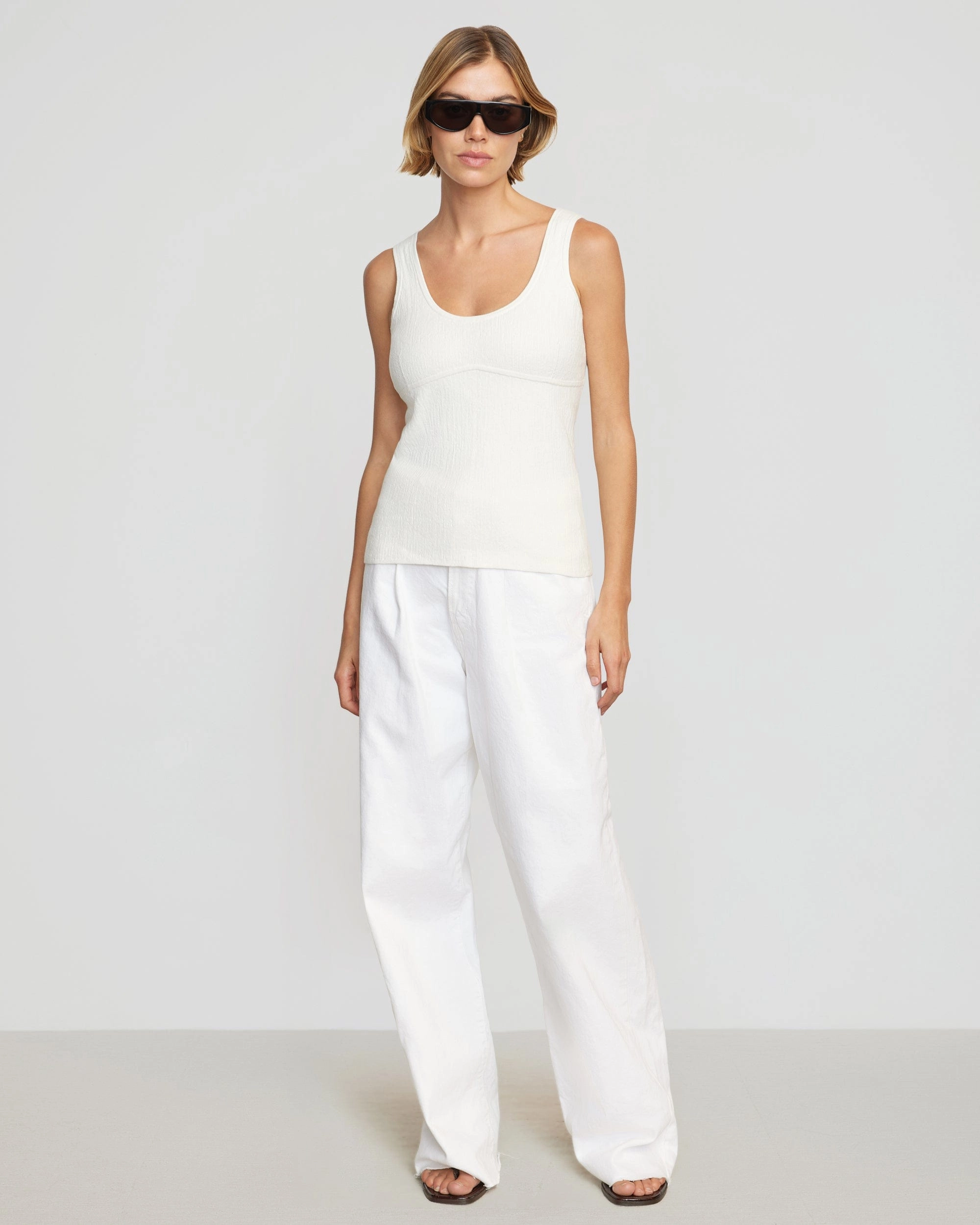 Aida Contour Sweater Tank