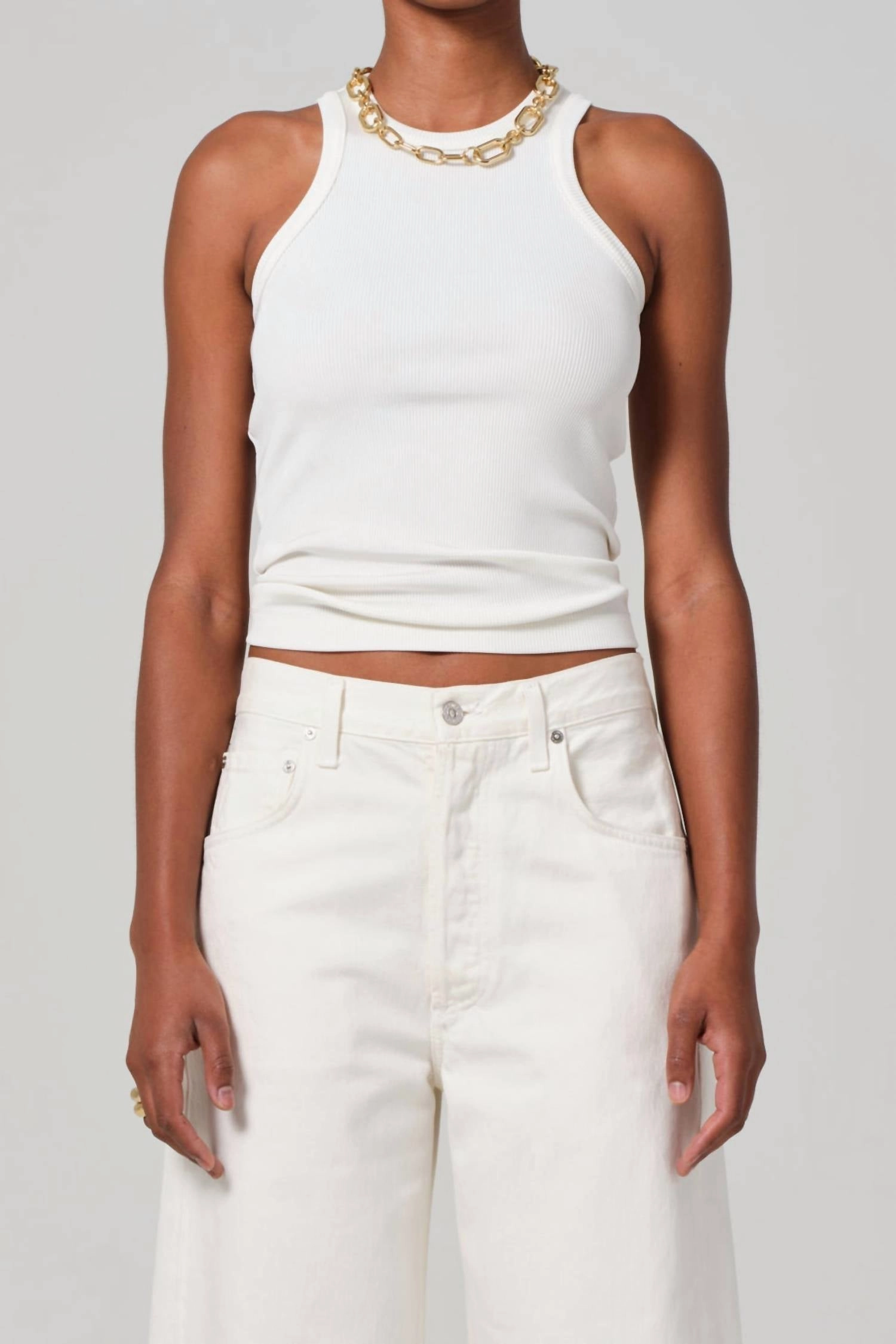 Akira Tank In Ivory