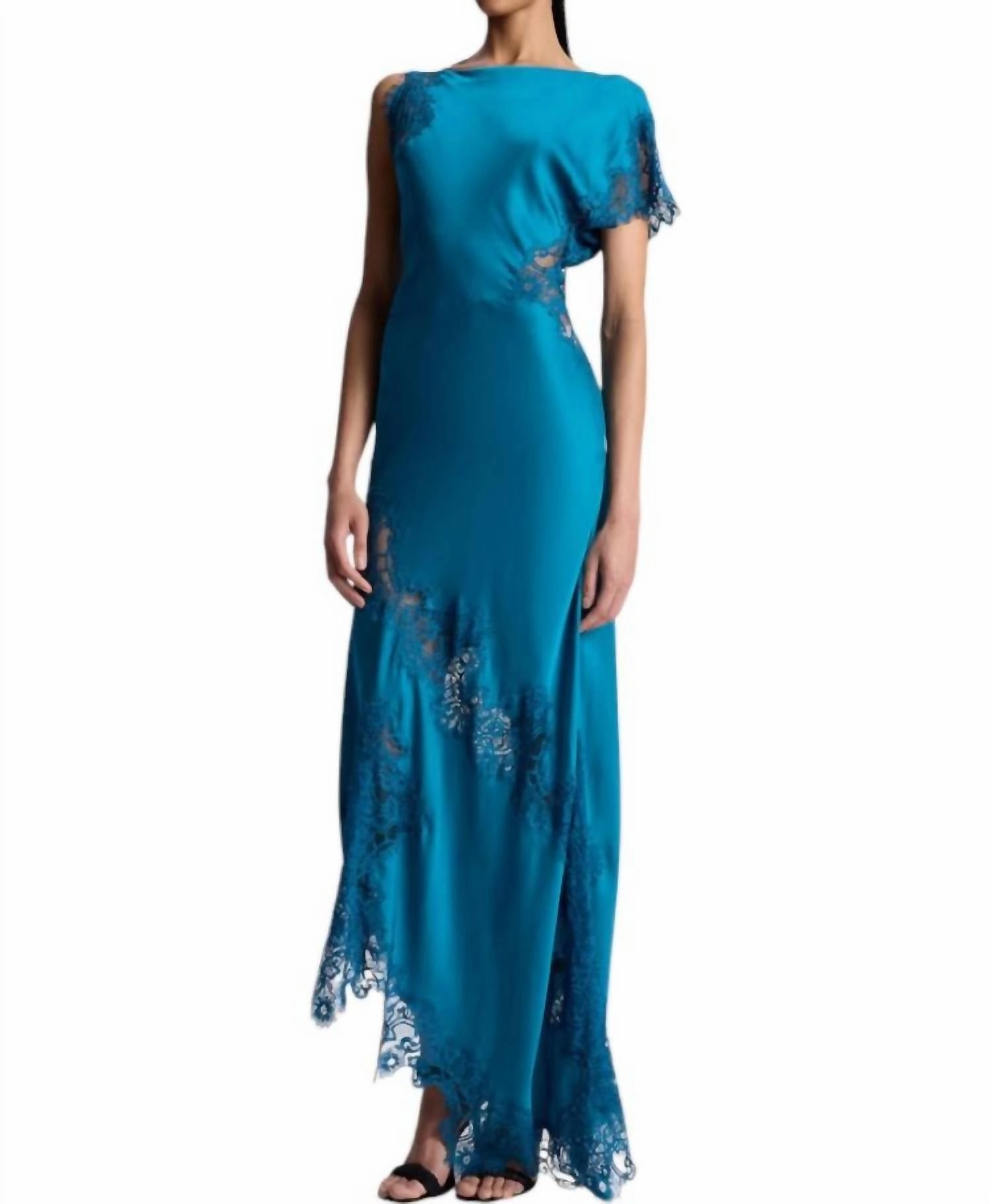 Alessia Dress In Bright Flourite
