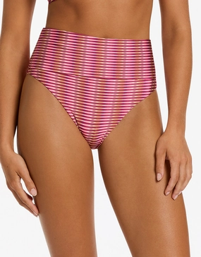 Alessia Geo Fold Down Bikini Pant - Peony Swim Womens - monokinis best price