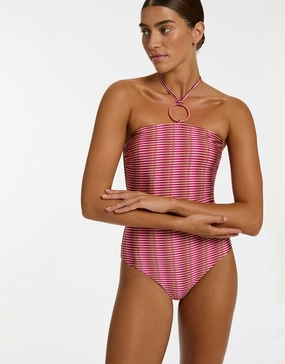Alessia Geo Halter Swimsuit - Peony Jets - Jets swimwear best price