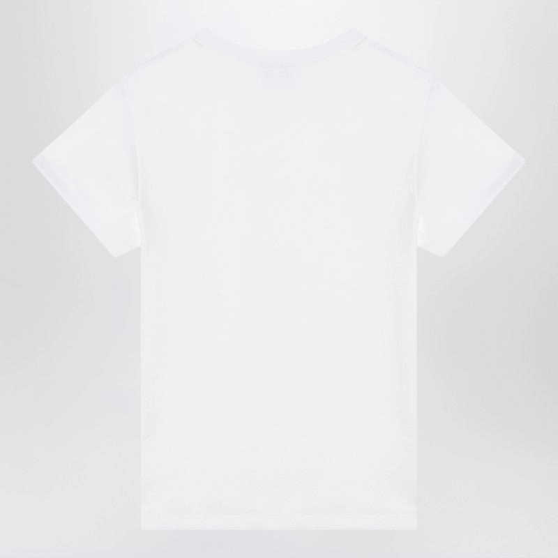 Alexander Mcqueen Women's T-Shirt With Skull Embroidery