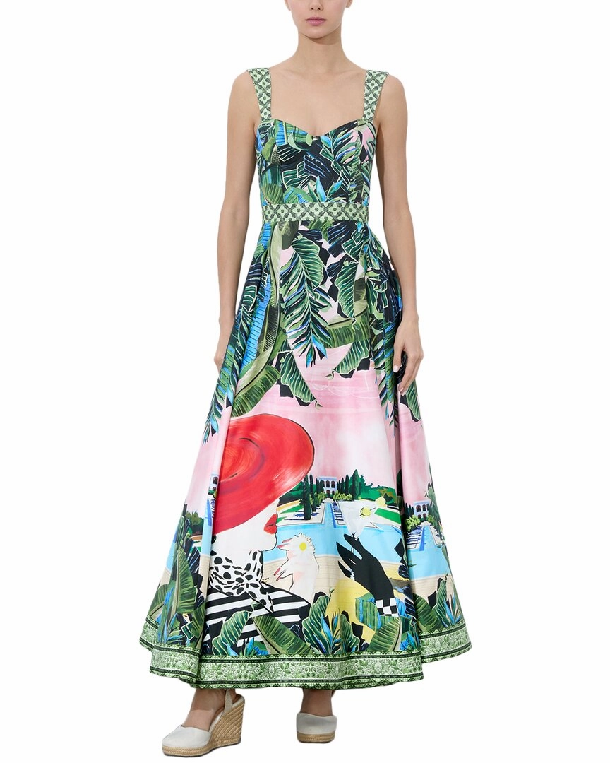 alice   olivia Fia Midi Dress
