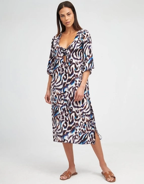 Alika Beach Dress - Animal Nuria Ferrer - Nuria Ferrer fashion sale
