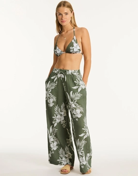 Aloha Beach Pants - Khaki Sea Level - Sea Level swimwear clearance