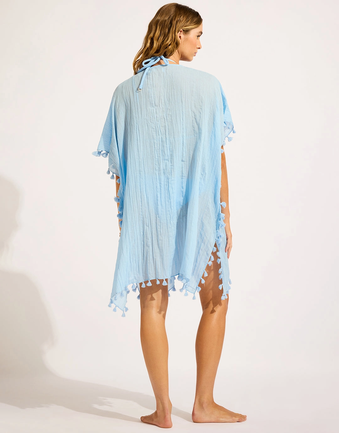 Amnesia Kaftan - Cornflower