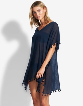Amnesia Kaftan - Indigo Seafolly - Seafolly bikinis sale