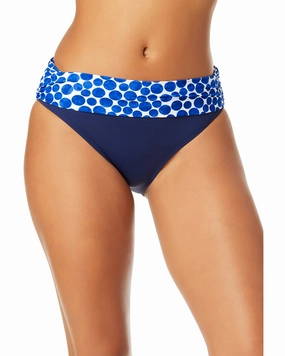 Anne Cole Eleni Foldover Bottom Swim Womens - halter swimsuits