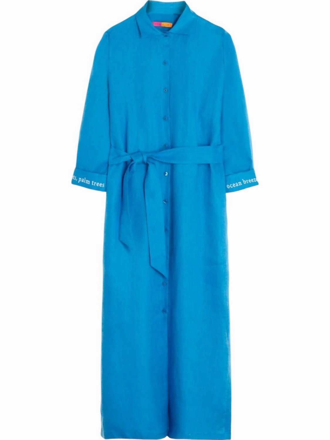 Antonella Dress In Turquoise
