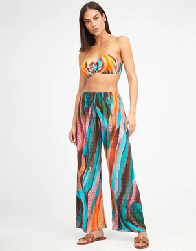 Aquarelle Beach Trousers Nuria Ferrer - Nuria Ferrer fashion sale