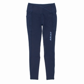 Ariat Womens Eos Chic Half Grip Tight Navy Eclipse womens pants flash sale