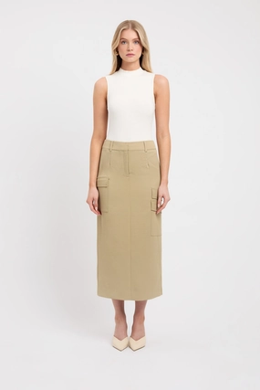 Ariel Cargo Midi Skirt womens leggings best offer