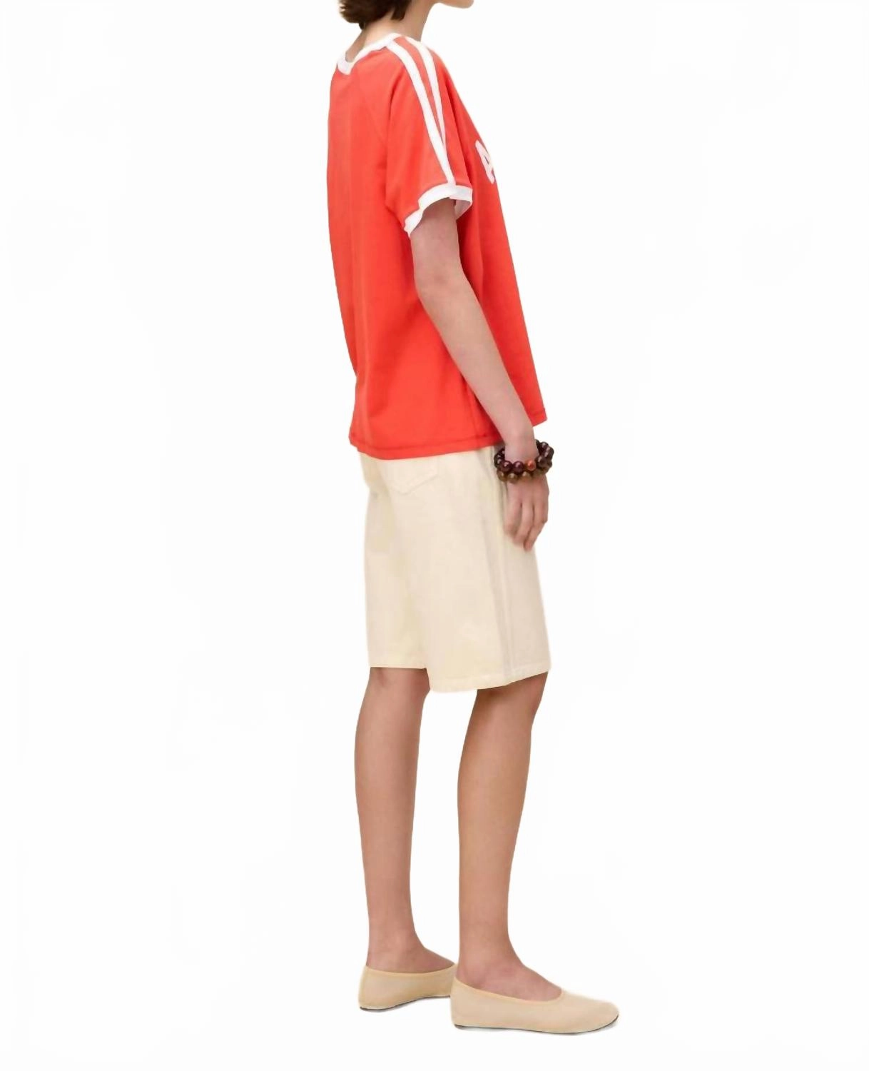 Ask Me If I Care Tee In Radiant Watermelon