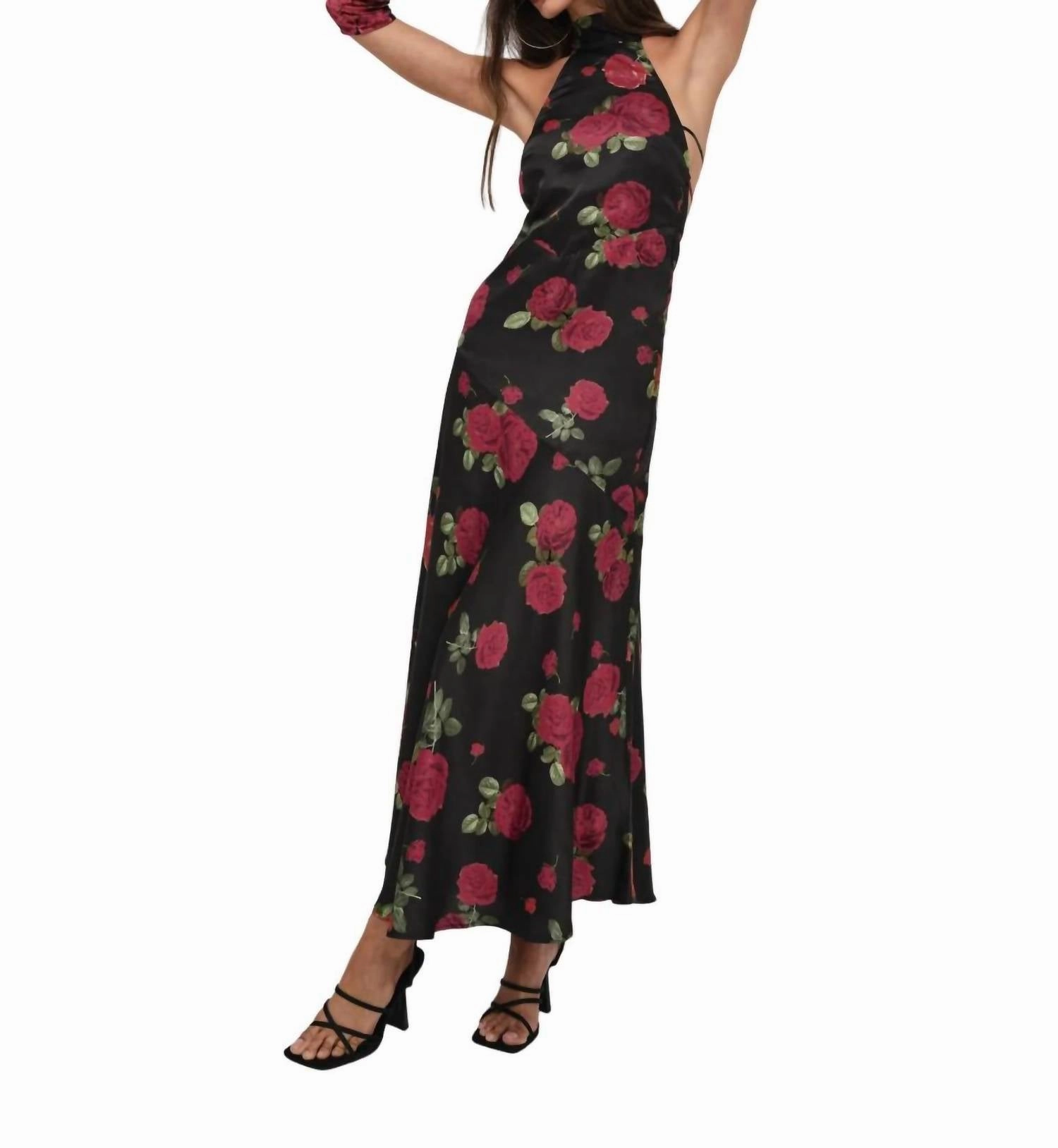 Astoria Maxi Dress In Black