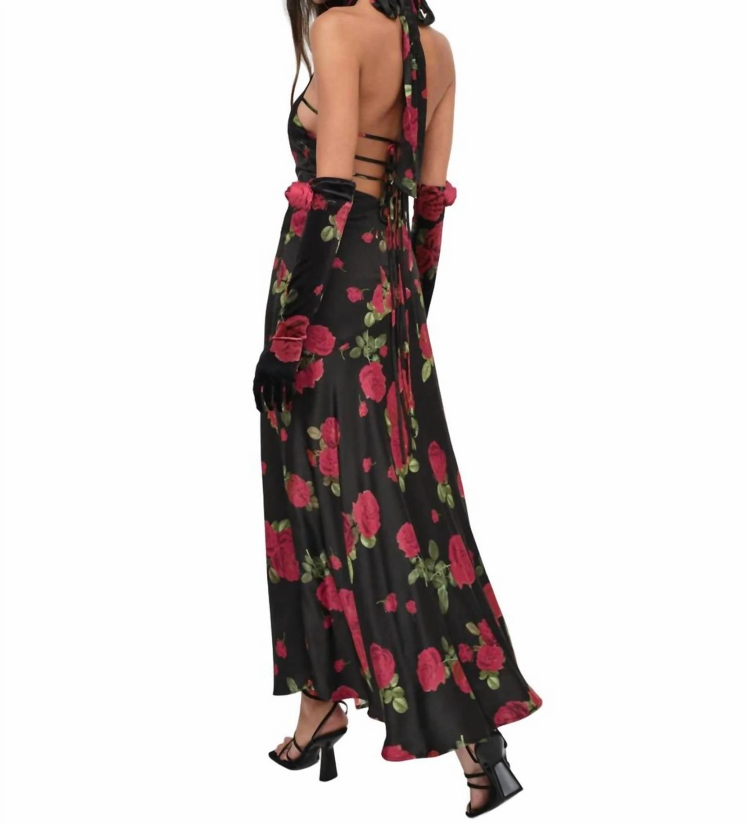 Astoria Maxi Dress In Black