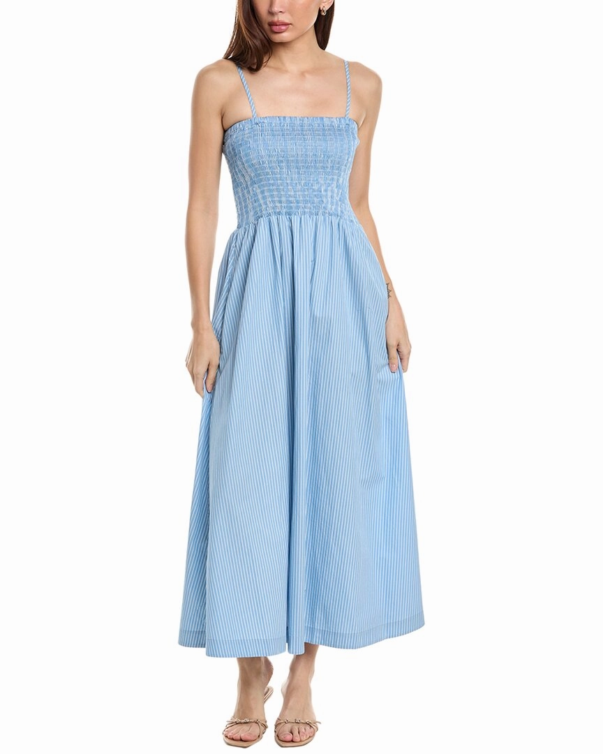 ATM Anthony Thomas Melillo Smocked Maxi Dress