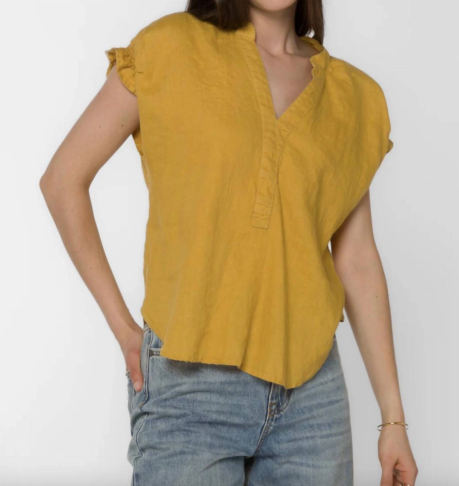 Avery Top In Honeycomb