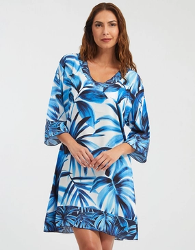 Azura Dress - Blue and White Nuria Ferrer - Nuria Ferrer fashion sale