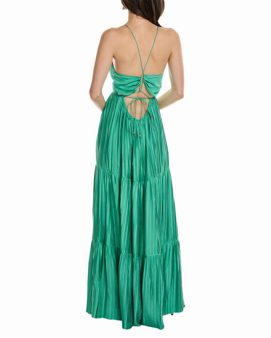 ba&sh Pleated Maxi Dress
