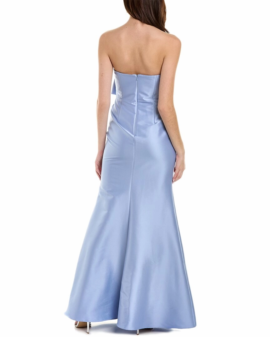 Badgley Mischka Bow Gown