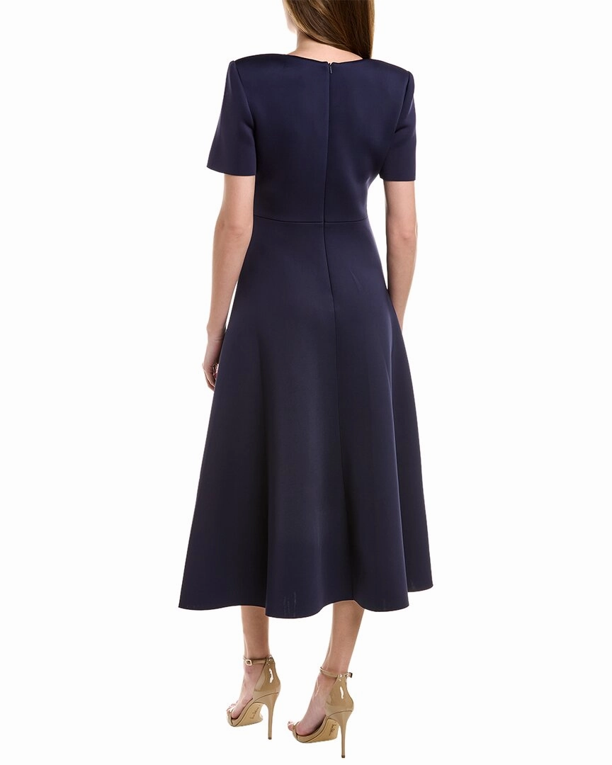 Badgley Mischka Fit-And-Flare Midi Dress