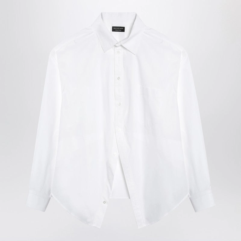 Balenciaga Women's Asymmetrical Cotton Shirt