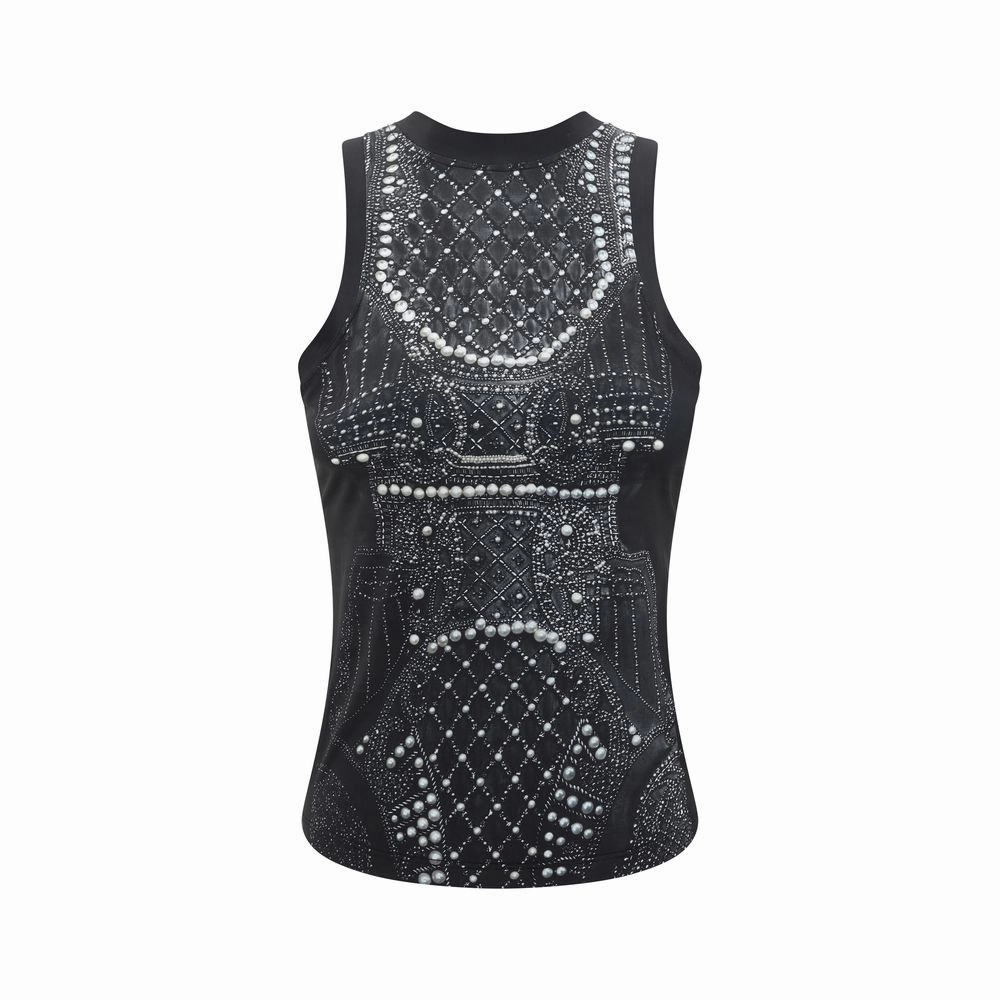 Balmain Trompe l'il Women's Top