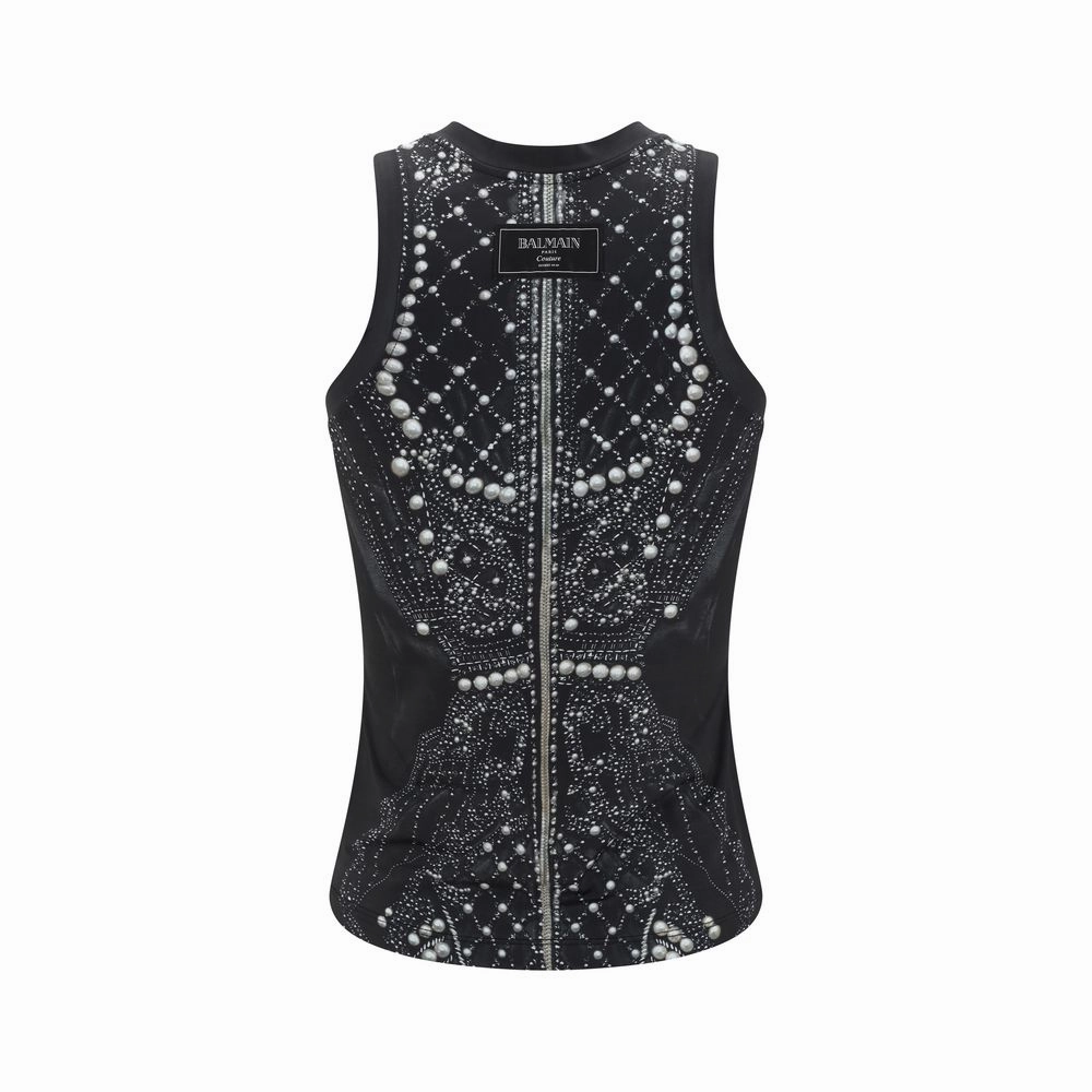 Balmain Trompe l'il Women's Top