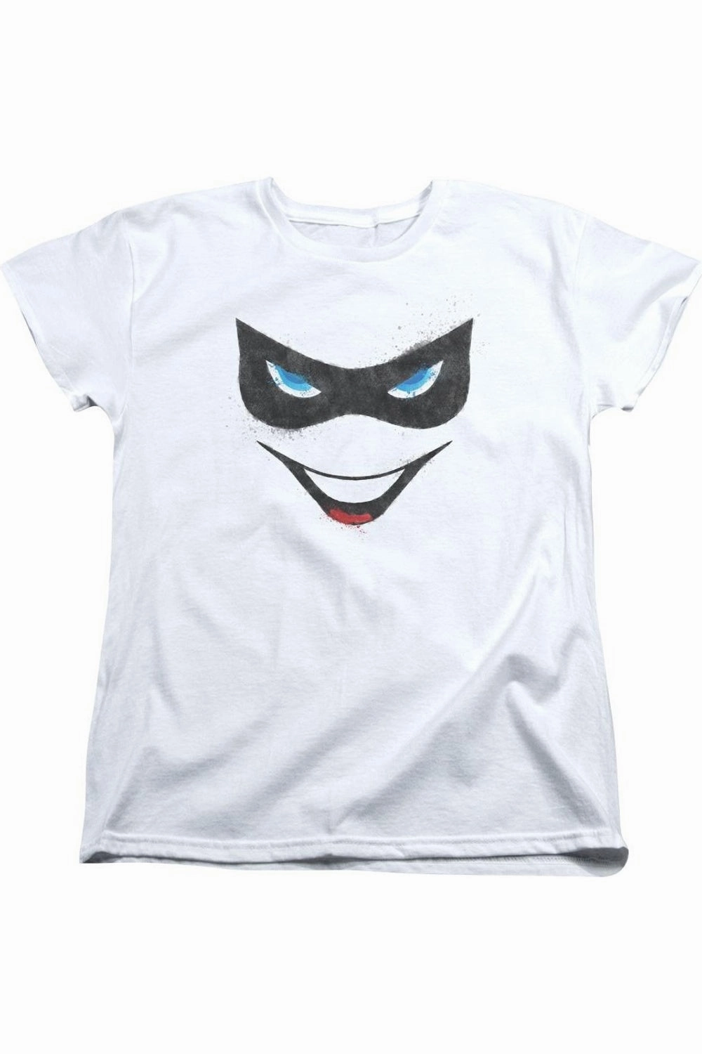 Batman Harley Face Short Sleeve Womens Tee / T-Shirt