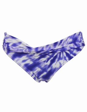 Beach Break Twist Band Hipster Bikini Bottom - Dazzling Blue Swim Womens - swimsuits outlet