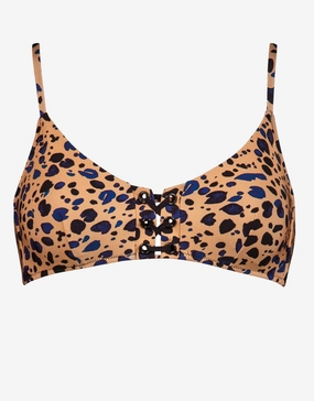 Beach Pebbles Bikini Top - Black Sandstone Watercult - Watercult swimsuits sale