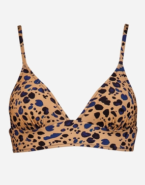 Beach Pebbles Bralette Bikini Top - Black Sandstone Swim Womens - swimsuits outlet