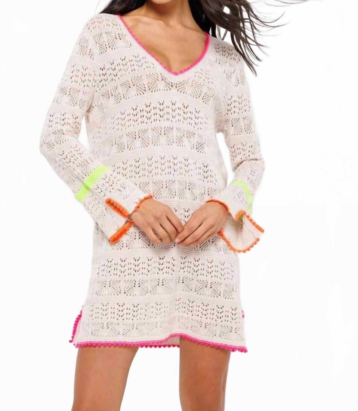 Beach Please Tunic Top In Natural