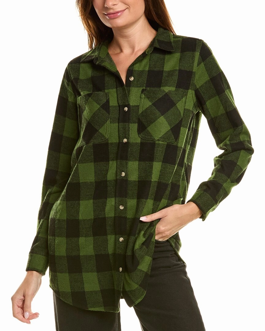 beachlunchlounge Sally Brushed Flannel Shirt