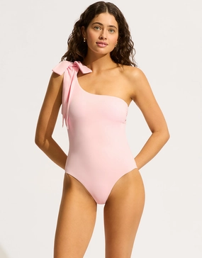 Beau One Shoulder Swimsuit - Blossom Seafolly - Seafolly bikinis sale