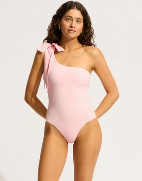 Beau One Shoulder Swimsuit - Blossom Swim Womens free shipping