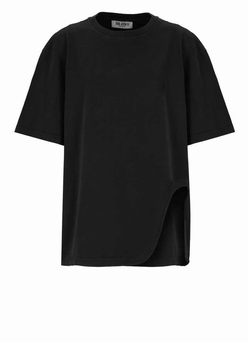 Black Cotton T-Shirt
