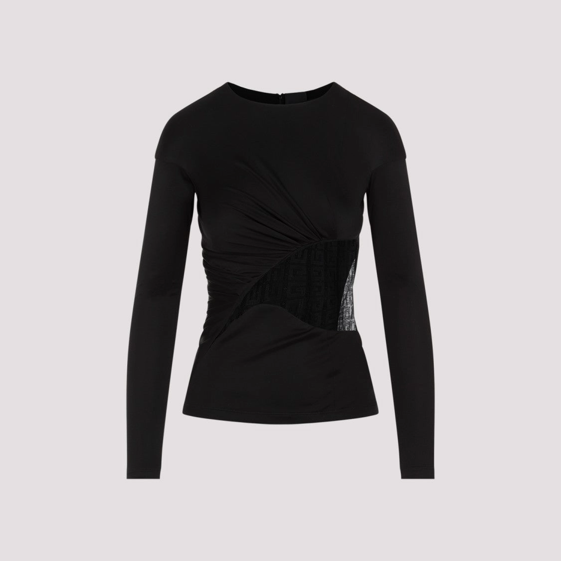 Black Viscose Top