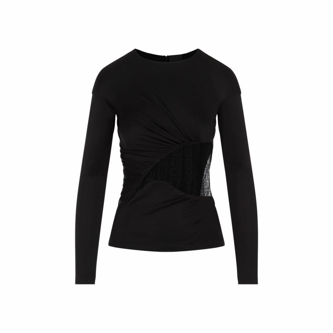 Black Viscose Top