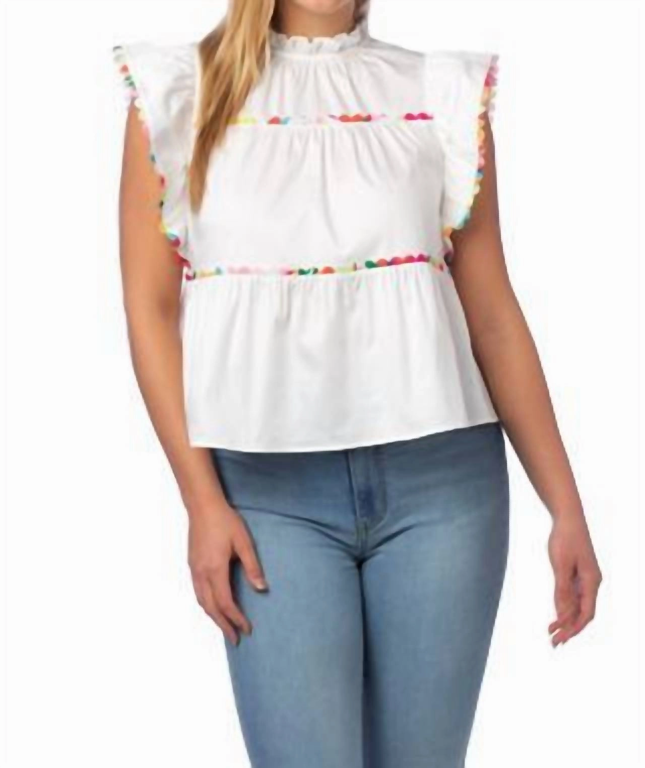 Blakely Top In White