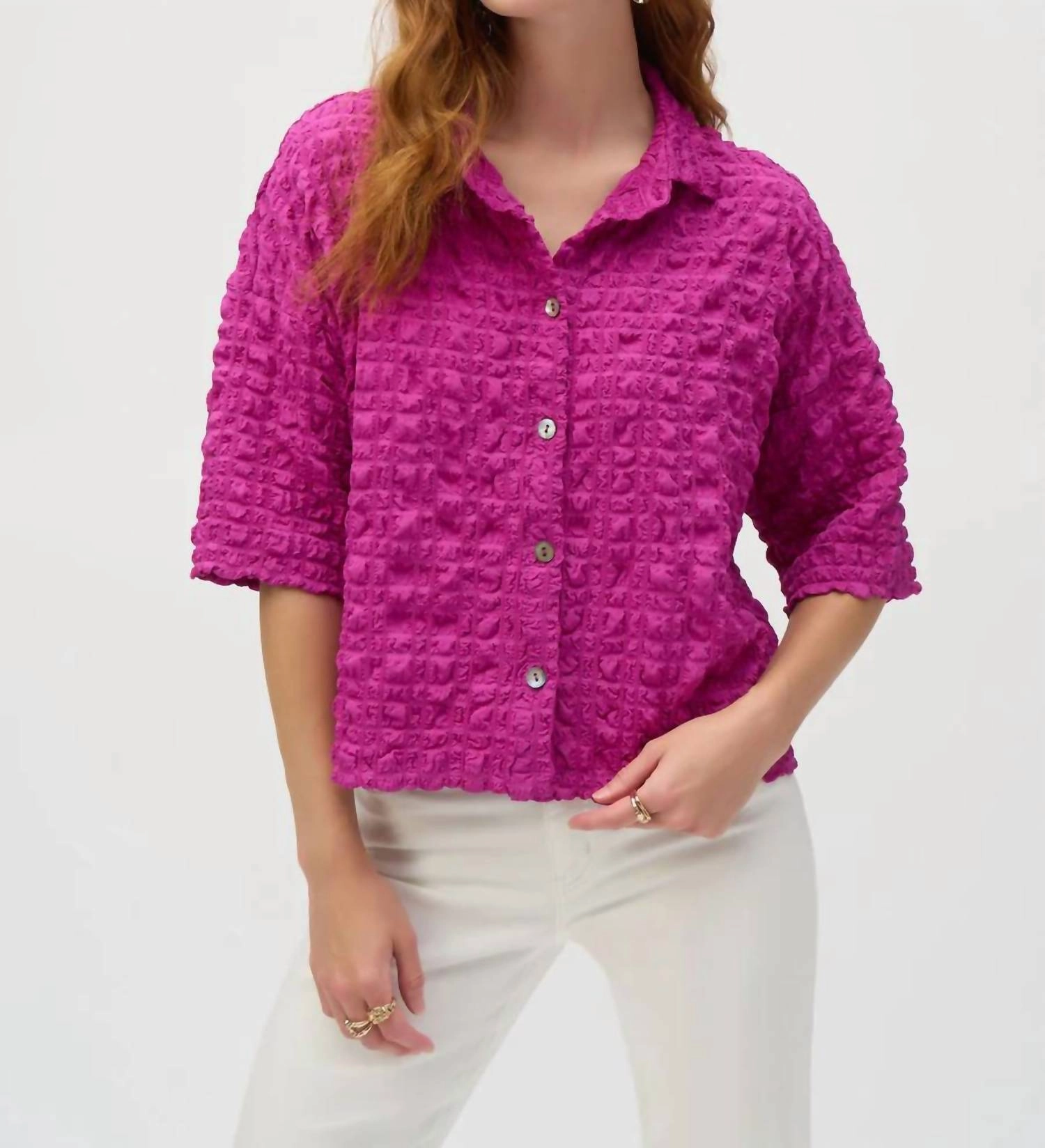 Blouse In Purple Orchid
