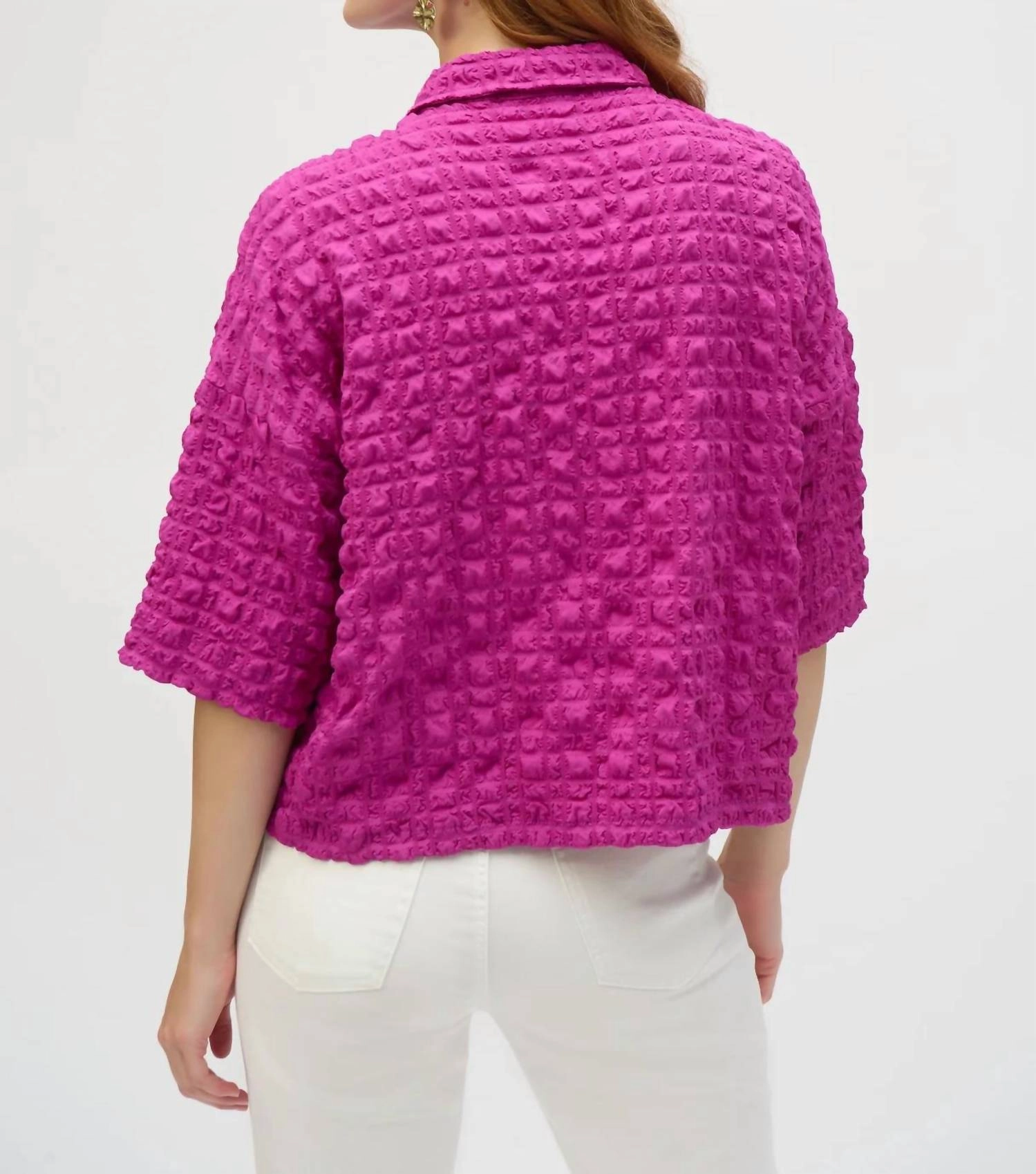 Blouse In Purple Orchid