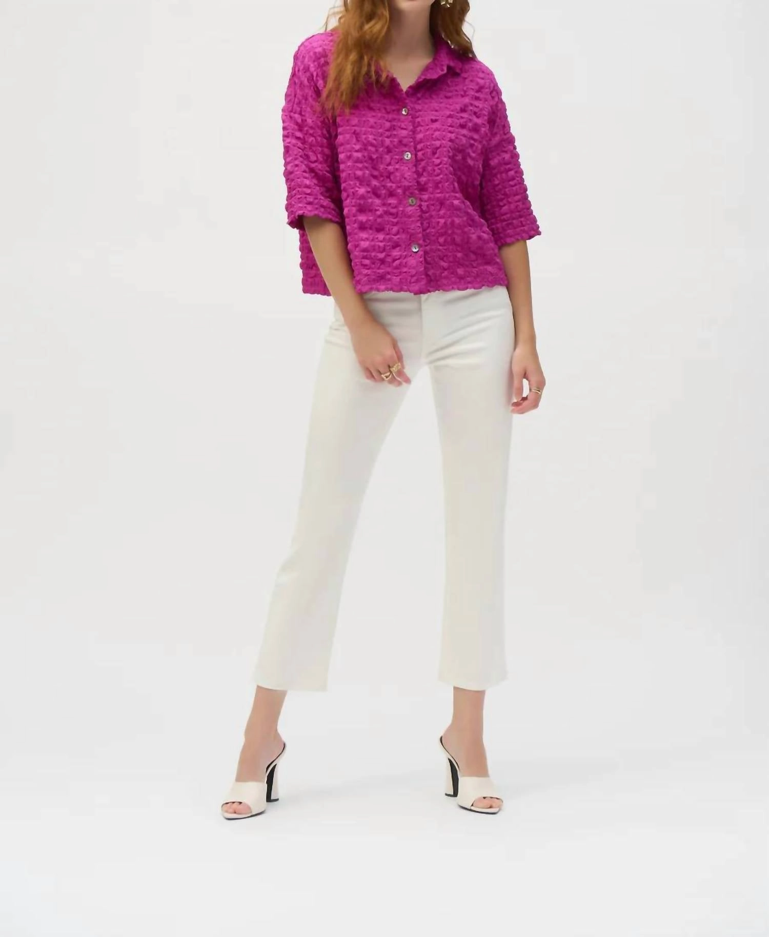Blouse In Purple Orchid