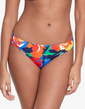 Bold Abstract Floral Hipster Bikini Pant Swim Womens - one-pieces cheap