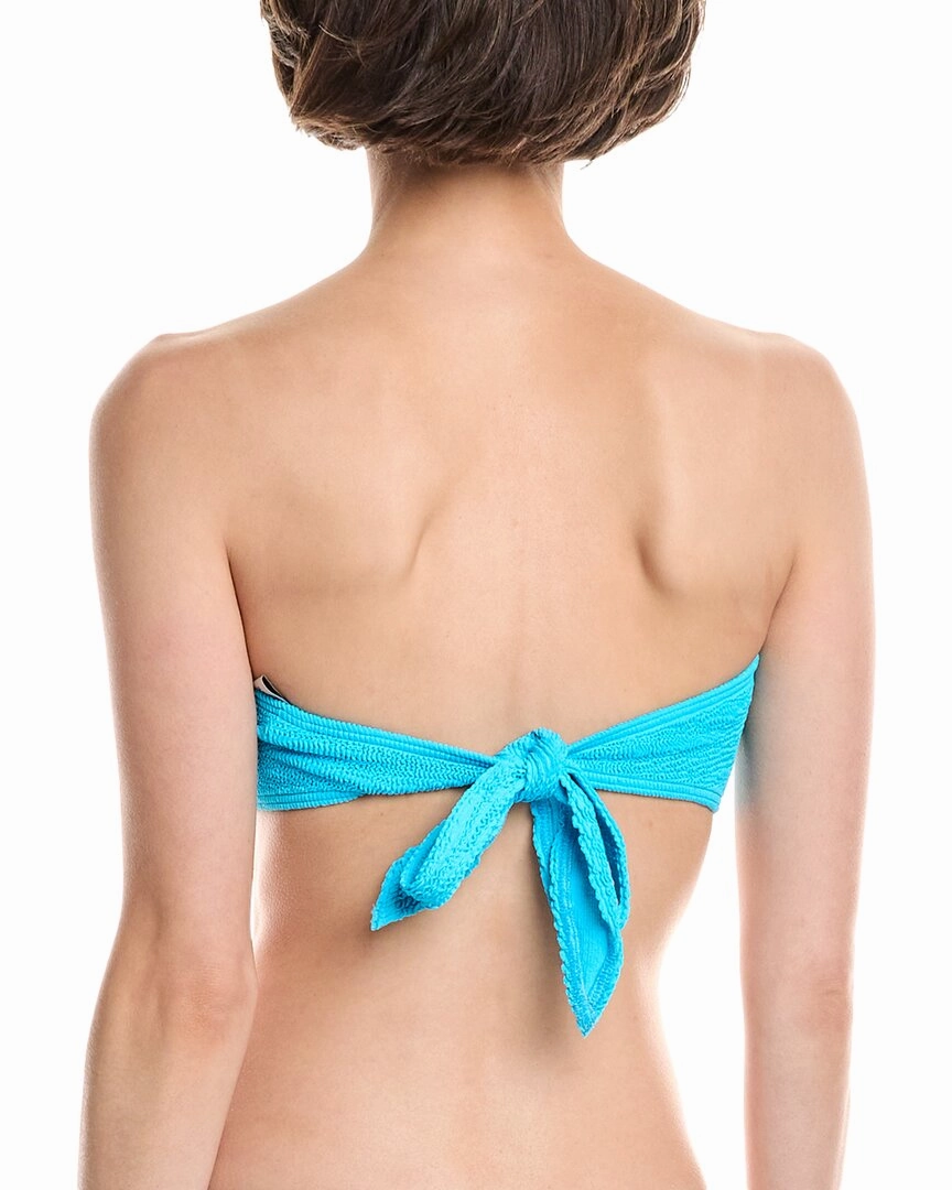 bond-eye swim Tie-Back Blake Bandeau Bikini Top